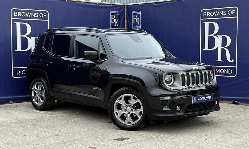 Black Used 2019 Jeep Renegade Limited SUV | £12,250 (Fair price) - Image 1/3