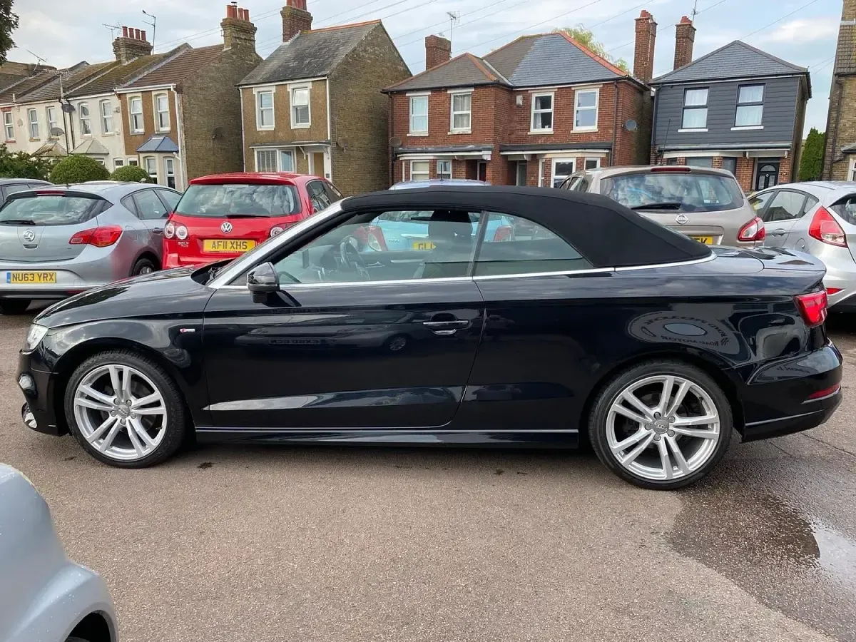 Usado Audi A3 Cabriolet S-Line 2018 Preto Cabrios