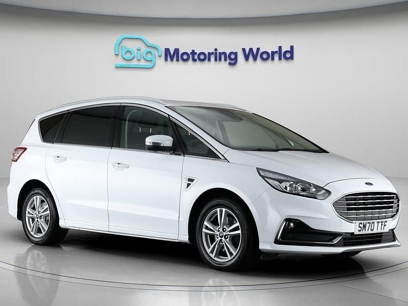 White Used 2020 Ford S-MAX Titanium MPV | £17,400 (Fair price) - Image 1/4
