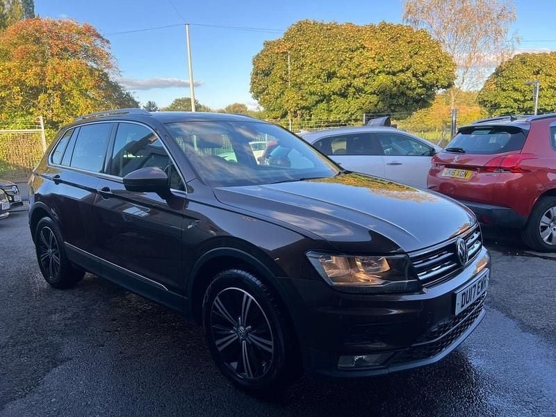 Brown Used 2017 VW Tiguan SE SUV | £10,595 (Fair price) - Image 1/3