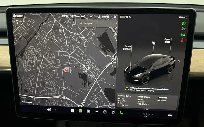 Used Tesla Model Y Long Range AWD 378 kW (514 HP) 2022 Black SUV