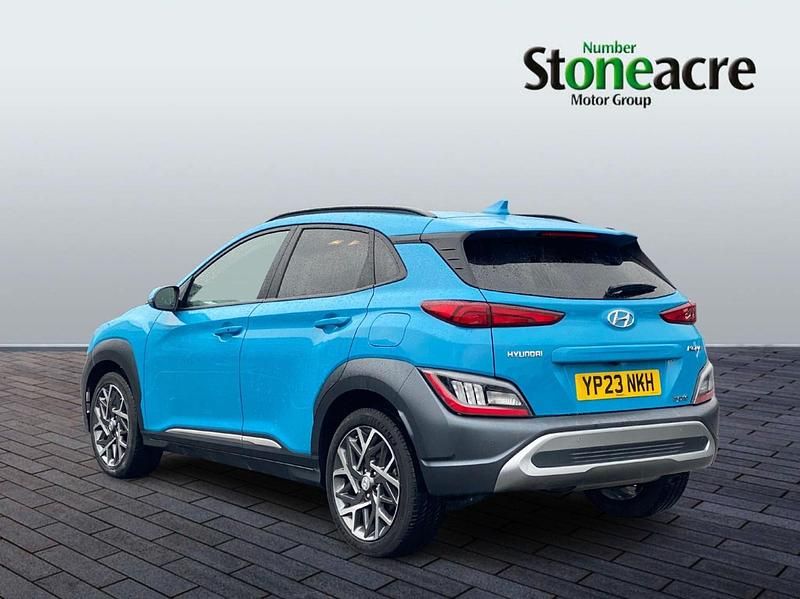 Used Hyundai Kona Premium 139 HP (102 kW) 2023 Blue SUV