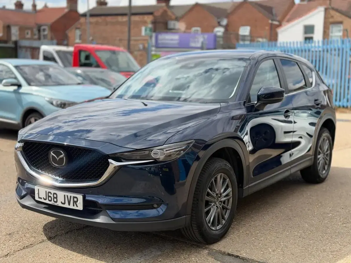 Used Mazda CX-5 150 HP (110 kW) 2018 Blue SUV