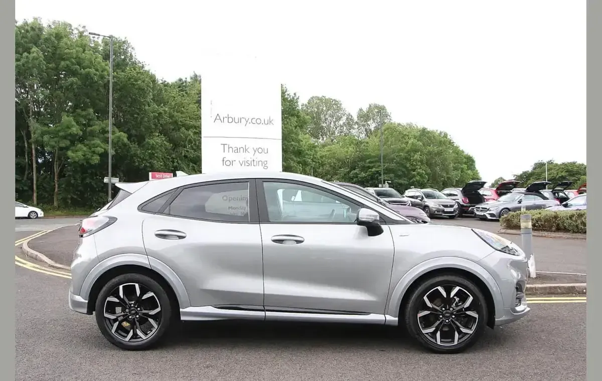 Used Ford Puma ST-Line X 123 HP (90 kW) 2022 Silver SUV