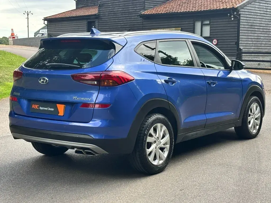 Used Hyundai Tucson SE 177 HP (130 kW) 2018 Blue SUV