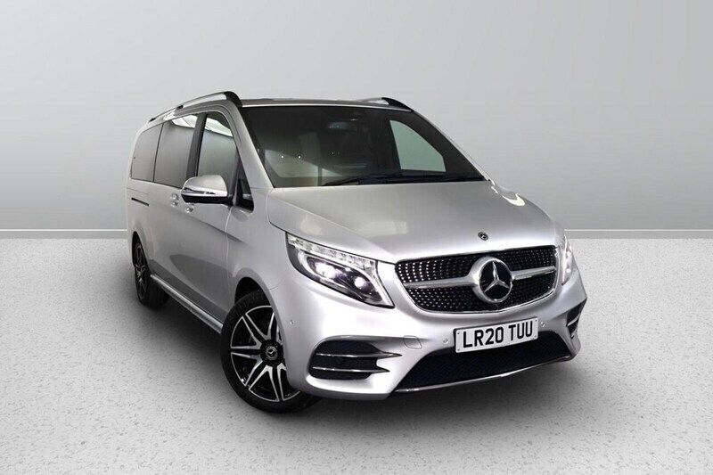 Silver Used 2020 Mercedes V300 AMG line MPV | £46,278 - Image 1/1