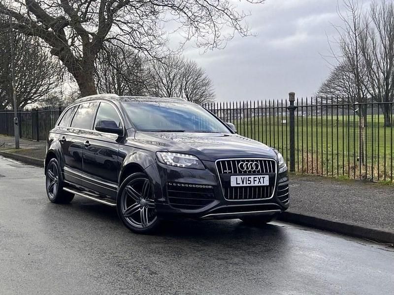 Used Audi Q7 S-Line 245 HP (180 kW) 2015 Grey SUV