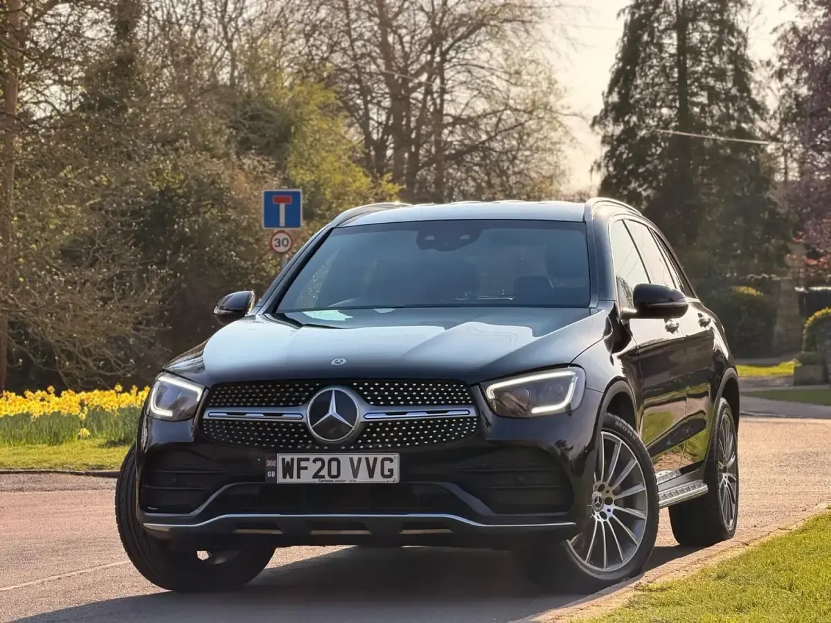 Used Mercedes GLC300 AMG line 2020 Black Estate