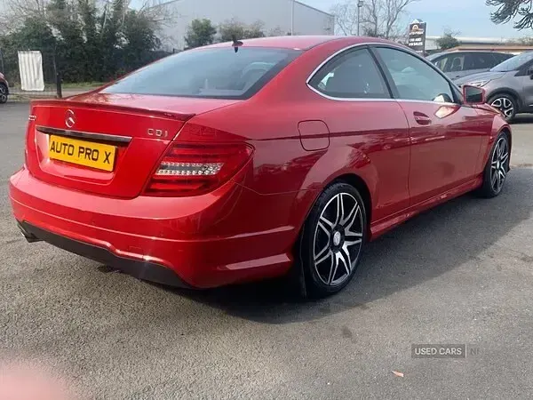 Used Mercedes C220 AMG 2013 Red Coupe