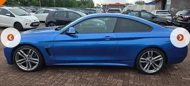 Usado BMW 420 M Sport 2019 Azul Coupé