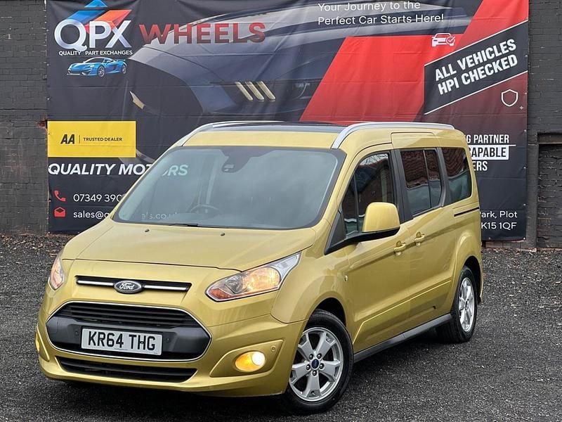 Used Ford Grand Tourneo Connect Titanium 115 HP (84 kW) 2015 Gold MPV