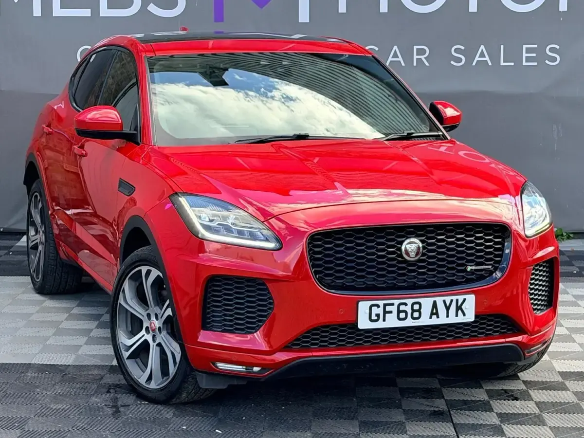 Used Jaguar E-Pace First Edition 2018 Red SUV