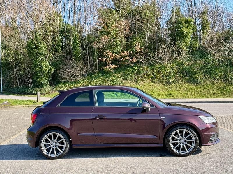 Used Audi A1 S-Line 2015 Red Hatchback