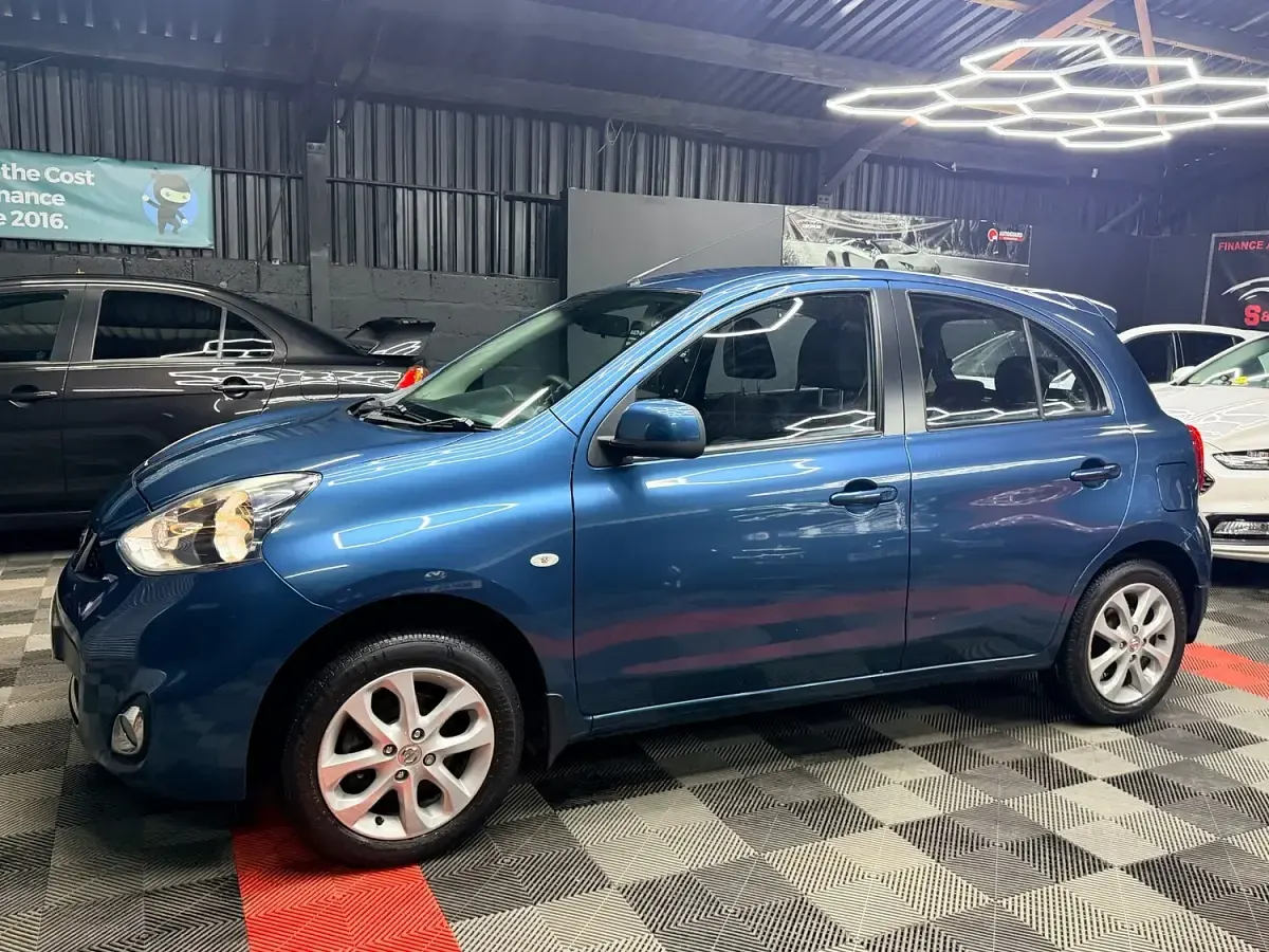 Used Nissan Micra Acenta 2017 Blue Hatchback