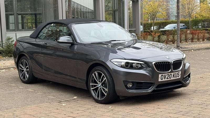 Grey Used 2020 BMW 218 Sport Line Cabriolet | £13,190 (Super price) - Image 1/4