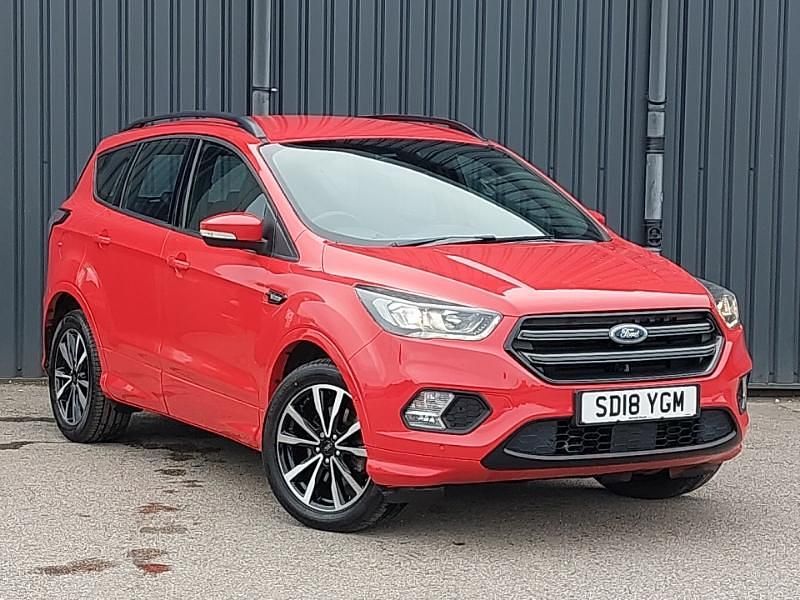 Used Ford Kuga ST-Line 120 HP (88 kW) 2018 Red SUV