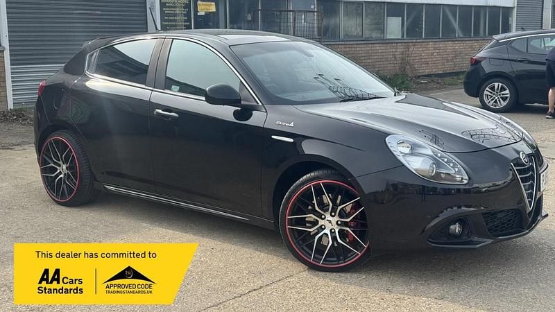 Black Used 2015 Alfa Romeo Giulietta Quadrifoglio Verde Hatchback | £6,790 (Super price) - Image 1/4