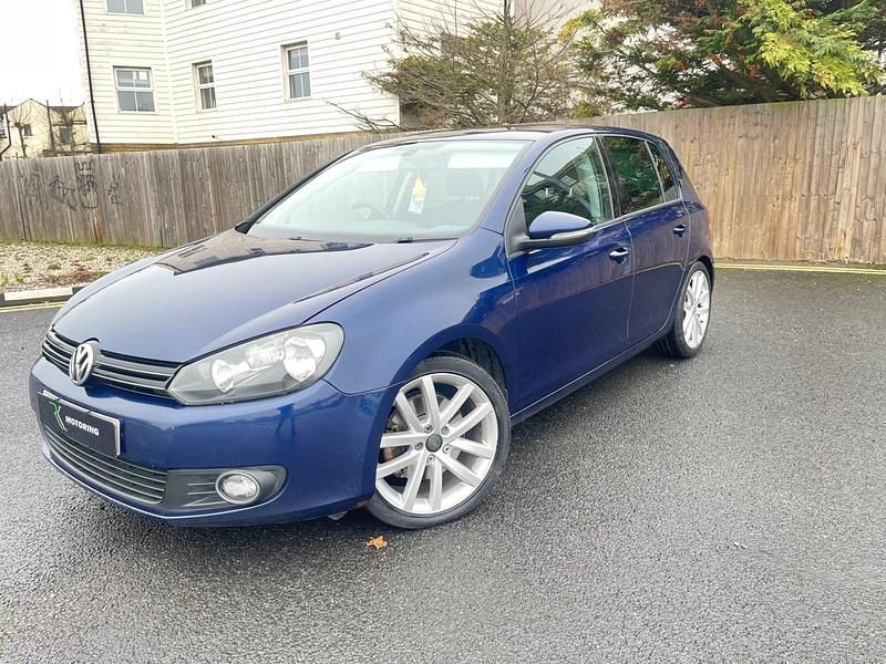 Used VW Golf VI GT 2011 Blue Hatchback