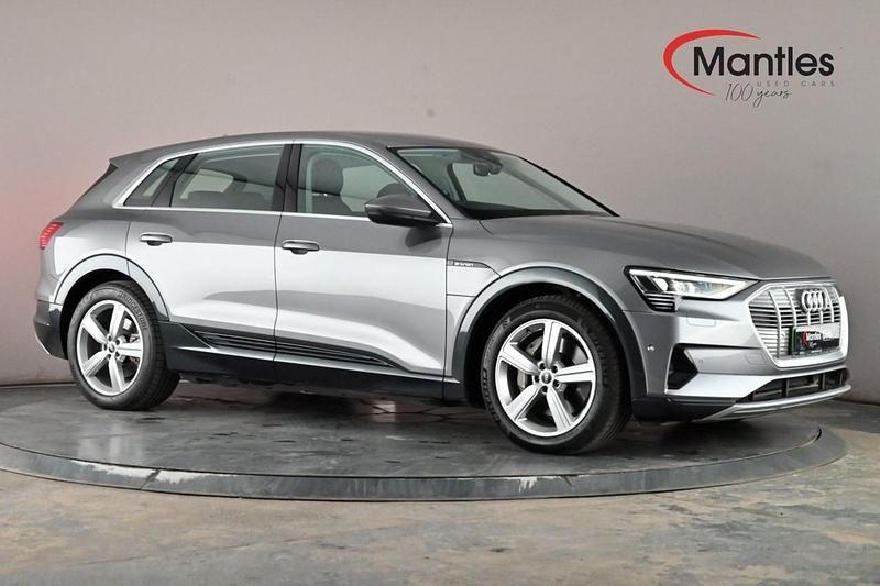 Grey Used 2022 Audi e-tron SUV | £18,895 (Good price) - Image 1/4