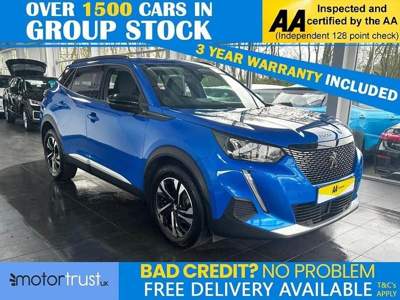 Used Peugeot 2008 Allure Premium 110 HP (80 kW) 2021 Blue SUV