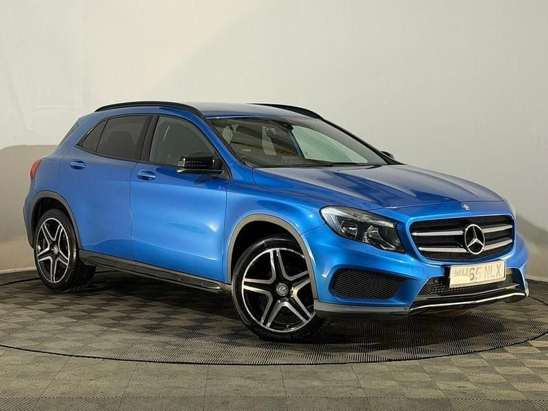 Used Mercedes GLA200 AMG line 136 HP (100 kW) 2016 Blue SUV