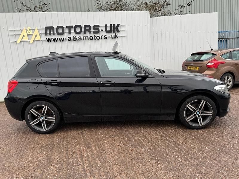 Used BMW 116 Sport Line 2017 Black Hatchback