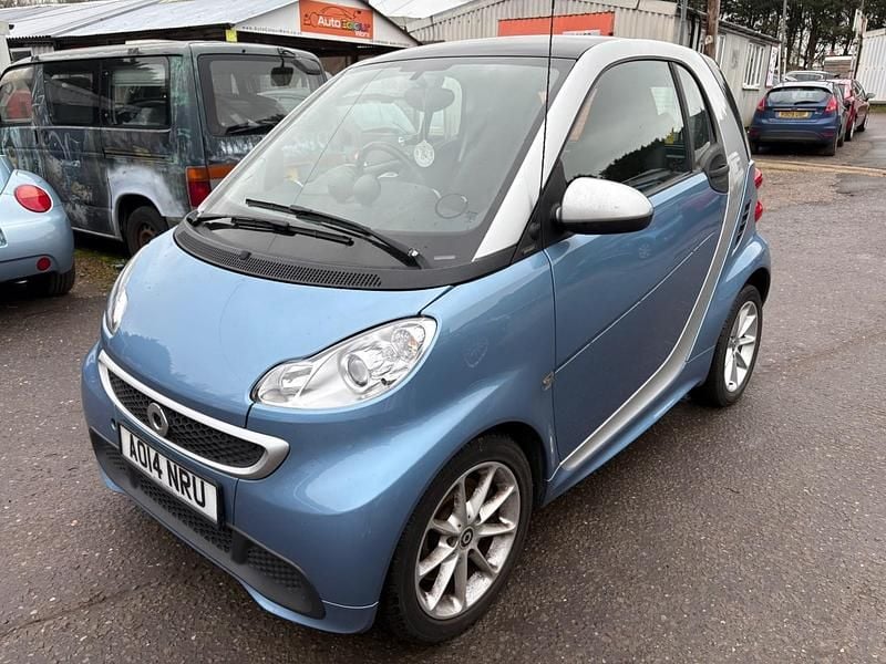 Used Smart ForTwo Coupé Passion 2014 Blue Coupe