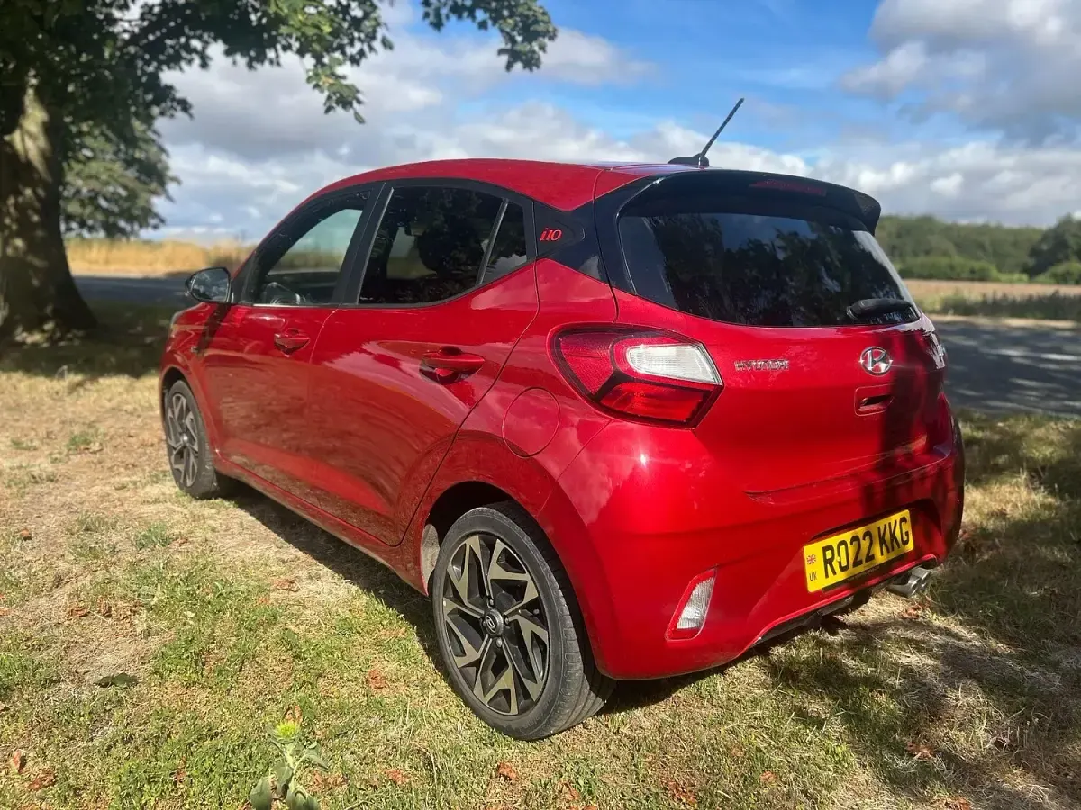 Used Hyundai i10 N Line 98 HP (72 kW) 2022 Red Hatchback