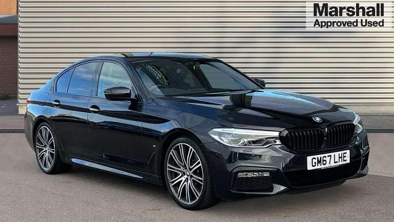 Black Used 2017 BMW 540 M Sport Sedan | £22,228 (Fair price) - Image 1/4