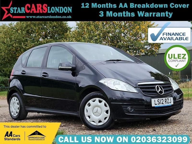 Black Used 2012 Mercedes A160 Classic Hatchback | £3,800 (Fair price) - Image 1/3