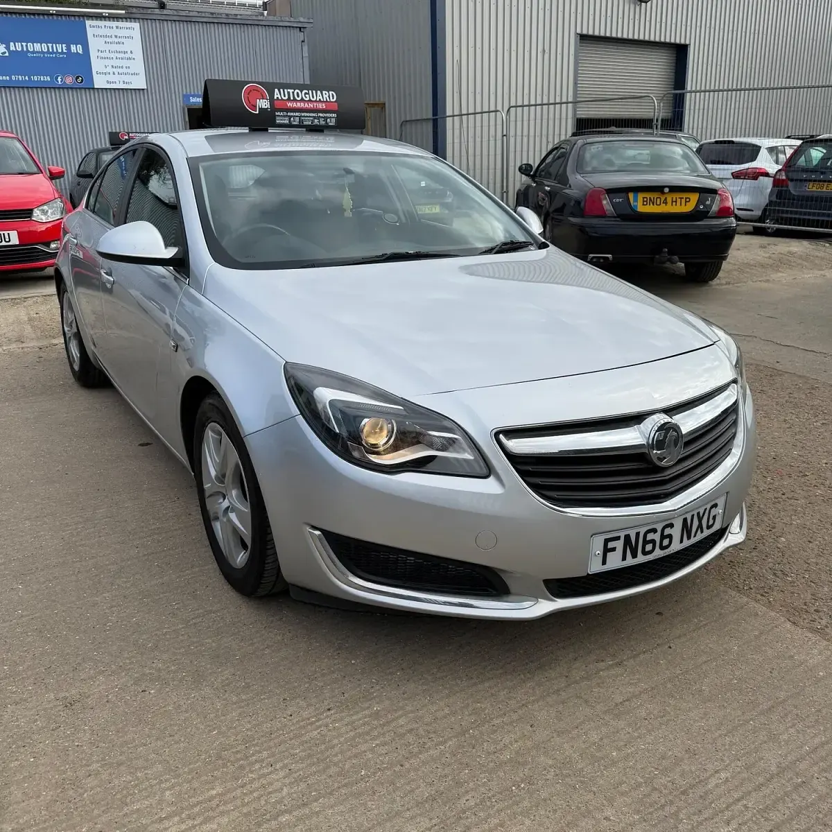 Used Vauxhall Insignia Design Edition 2016 Silver Hatchback
