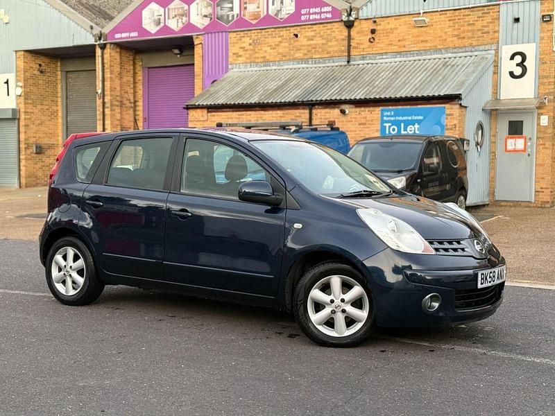 Used Nissan Note Acenta 88 HP (64 kW) 2008 Blue MPV
