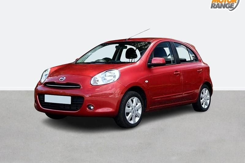 Red Used 2013 Nissan Micra Visia Hatchback | £4,495 (Fair price) - Image 1/1