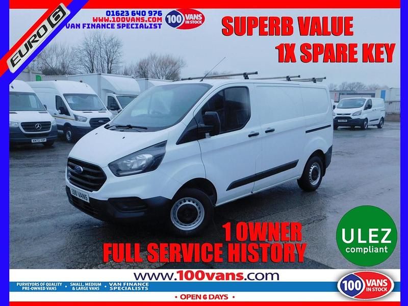White Used 2018 Ford Transit Custom Van | £7,490 (Super price) - Image 1/3
