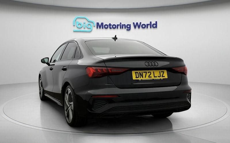 Used Audi A3 S-Line 150 HP (110 kW) 2022 Black Sedan