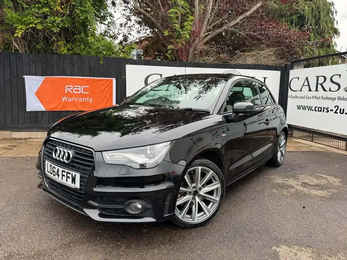 Used Audi A1 S-Line 122 HP (89 kW) 2014 Black Hatchback