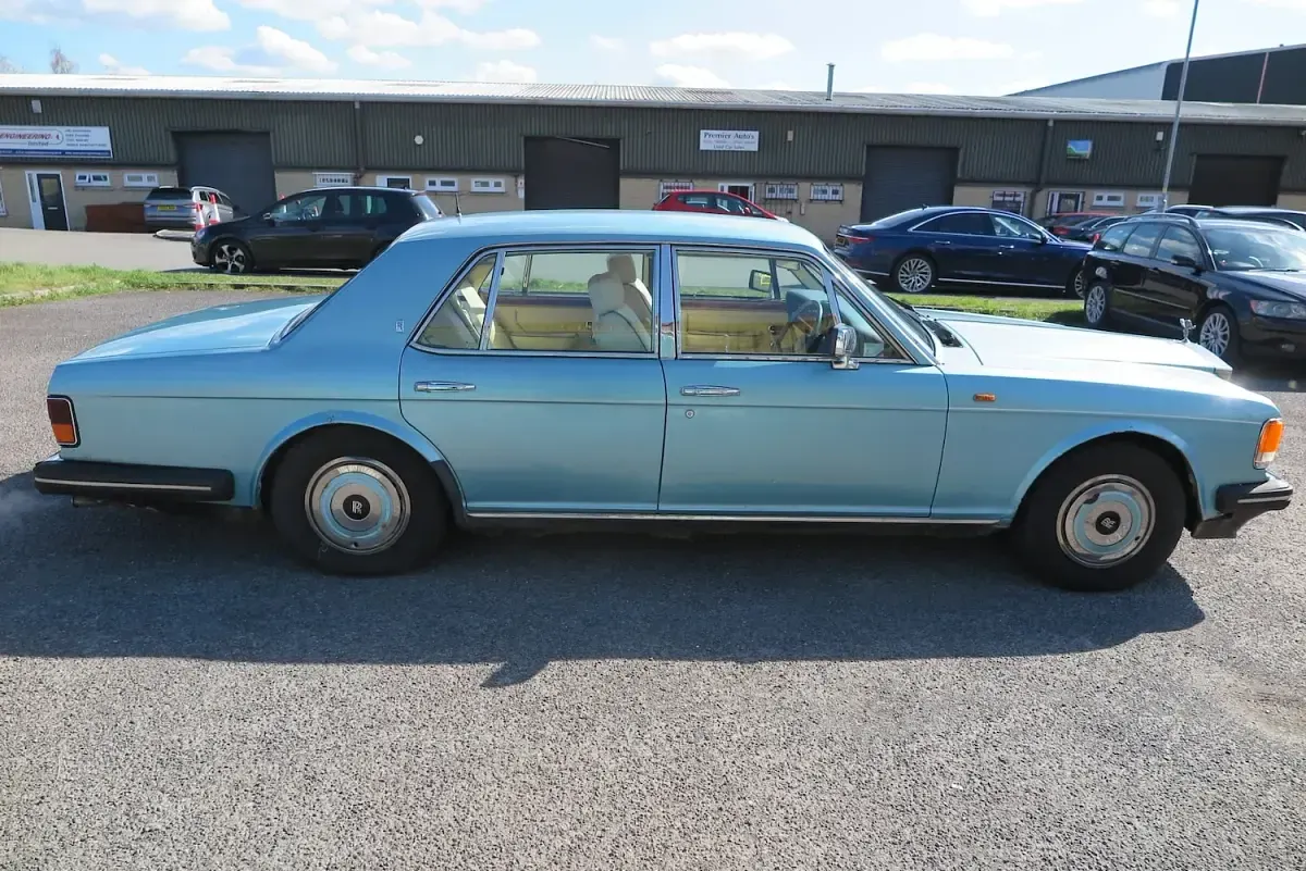 Used Rolls Royce Silver Spirit 1989 Blue Sedan