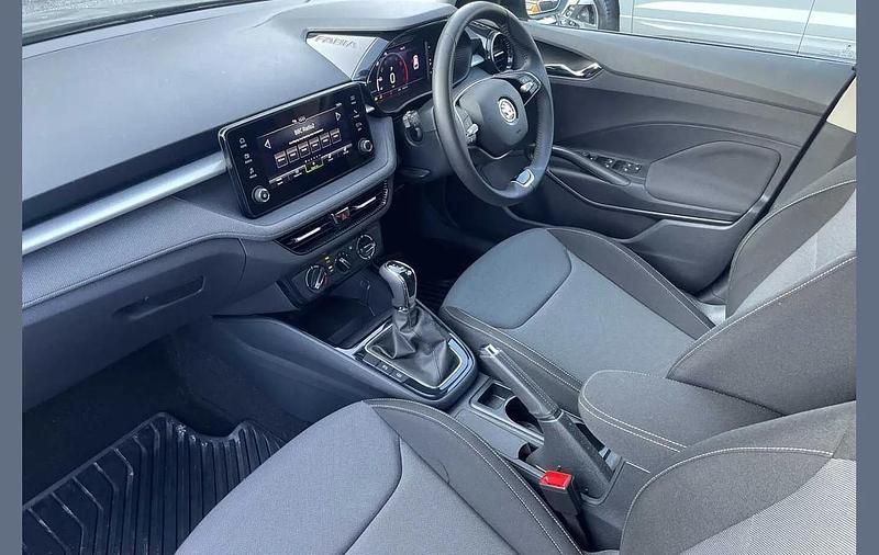 Used Skoda Fabia Colour Edition 113 HP (83 kW) 2024 Graphite grey metallic black magic pearl effect Hatchback