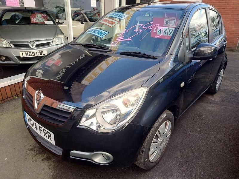 Used Vauxhall Agila S 68 HP (50 kW) 2014 Black MPV