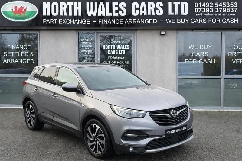 Used Vauxhall Grandland X Elite 130 HP (95 kW) 2019 Grey SUV