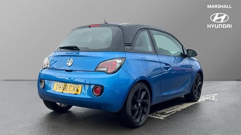 Used Vauxhall Adam 70 HP (51 kW) 2018 Blue Hatchback