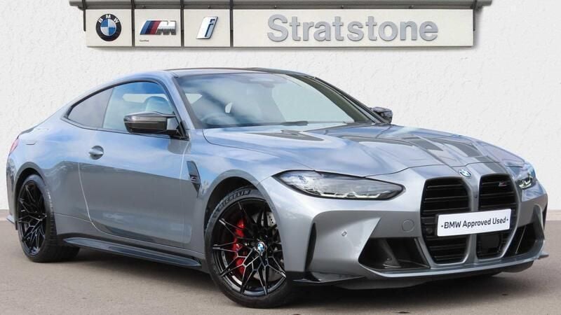 Grey Used 2022 BMW M4 Competition Edition Coupe | £53,993 (Fair price) - Image 1/4