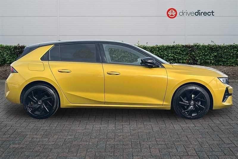 Used Vauxhall Astra 2023 Yellow/black Hatchback