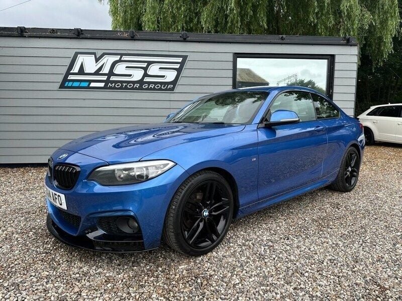 Blue Used 2014 BMW 218 M Sport Coupe | £7,495 (Fair price) - Image 1/4