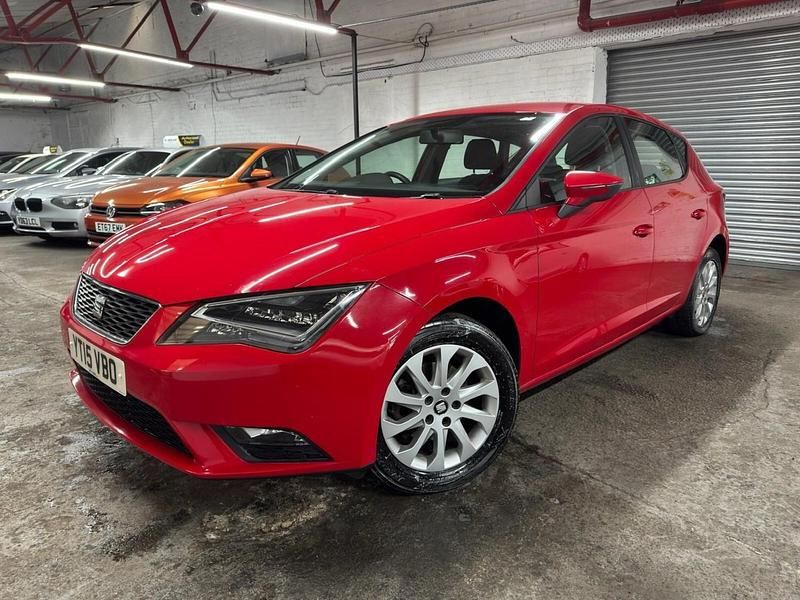 Used Seat Leon SE 110 HP (80 kW) 2015 Red Hatchback