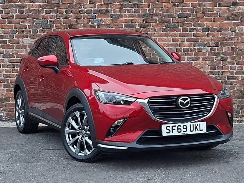 Red Used 2019 Mazda CX-3 Inclusive SUV | £13,498 (Fair price) - Image 1/4