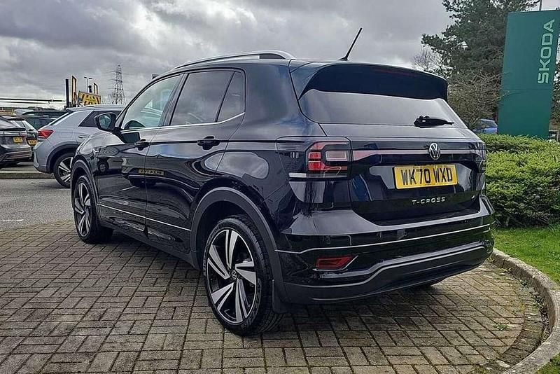 Used VW T-Cross R-line 150 HP (110 kW) 2020 Black SUV