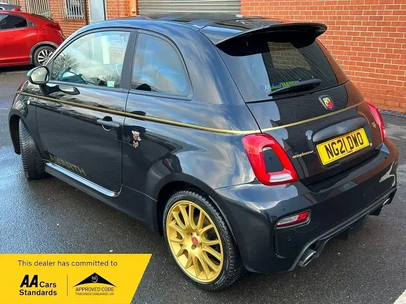 Used Abarth 595 165 HP (121 kW) 2021 Black Hatchback
