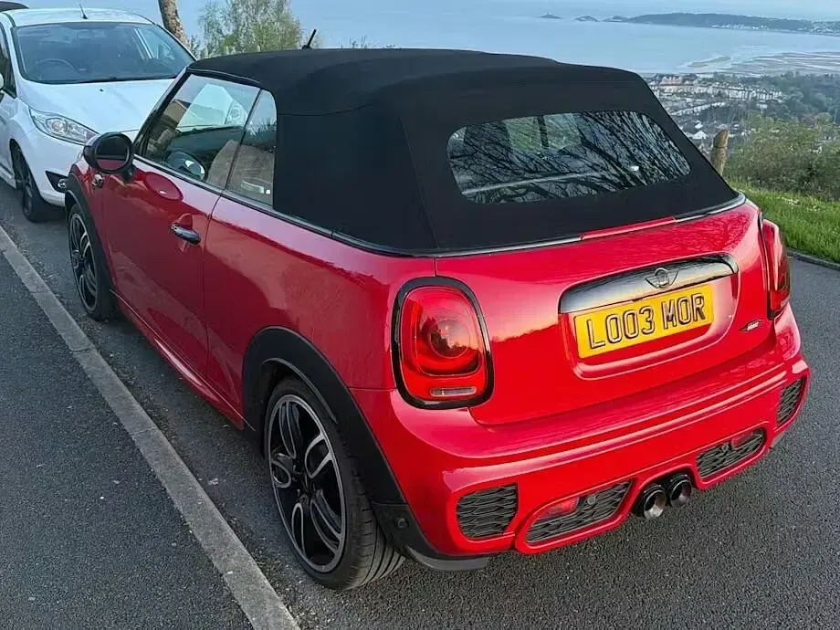 Used Mini John Cooper Works Cabriolet 2018 Red Cabriolet