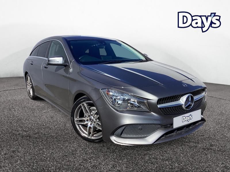 Grey Used 2018 Mercedes CLA180 Shooting Brake AMG line Estate | £13,940 (Good price) - Image 1/4
